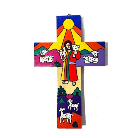 Good Shepherd Cross - 25cm | Starbeck Education