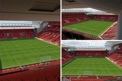 Photos: What the view is like from the new Anfield Road Stand ...