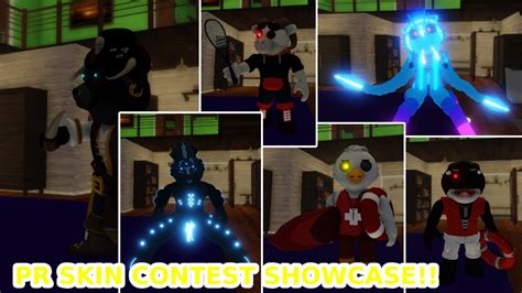 PIGGY: REBOOTED SKIN CONTEST ALL SKINS SHOWCASE + JUMPSCARES!! - YouTube