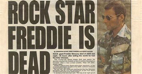 November 24, 1991: Freddie Mercury Dies At 45, And Takes A Piece Of Us ...