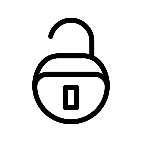 Padlock Icon Vector Symbol Design Illustration 26631737 Vector Art at ...