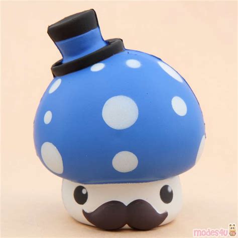 scented blue mushroom squishy - modeS4u