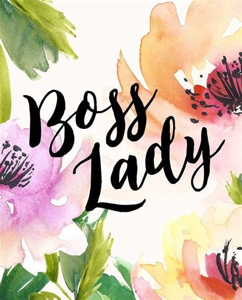 Boss Lady Printable Art Print 8x10 Boss Lady Print Unique | Etsy | Boss ...