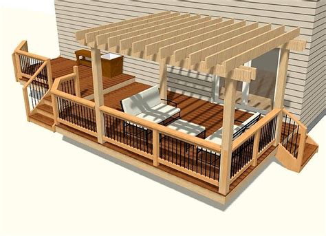 Deck Plans - Code Compliant Details - DecksGo | Patio deck designs ...