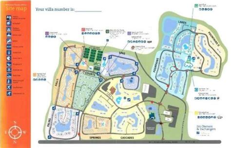 Resort Map - Picture of Sheraton Vistana Resort - Lake Buena Vista ...