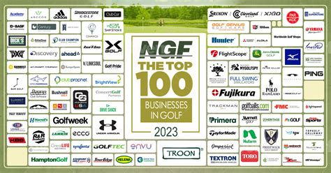 The 2023 NGF GOLF 100 Revealed | National Golf Foundation