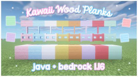 Kawaii Wood Planks Texture Pack | Texture Packs Minecraft PE