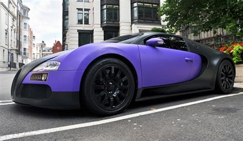 Photo Of The Day: Purple Bugatti Veyron in London - GTspirit