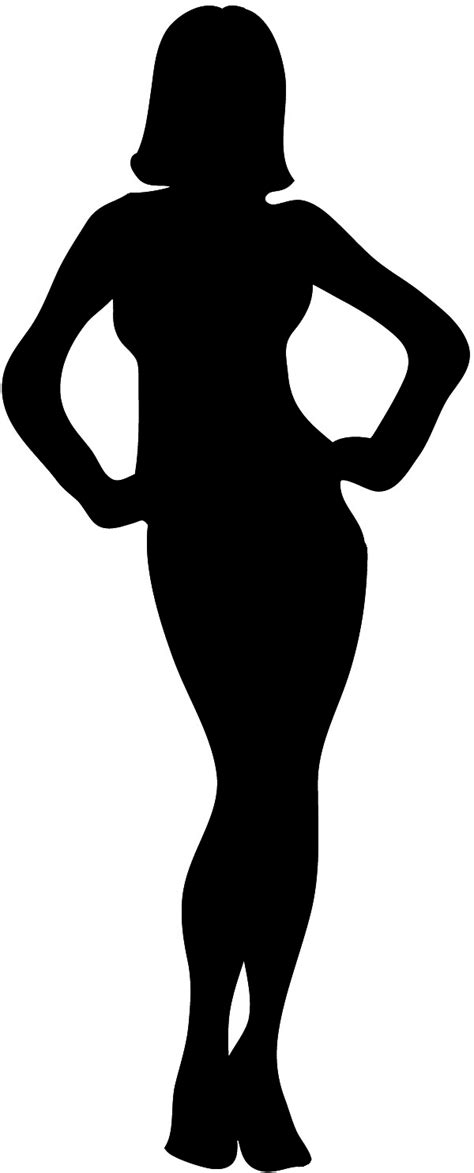 Silhouettes Woman - Cliparts.co