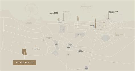 Emaar Greenway Phase 2, Dubai South - Location Map