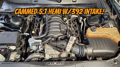 Installing a 392 Hemi Intake on a 5.7 Charger w/6.4 camshaft Pt.2 - YouTube