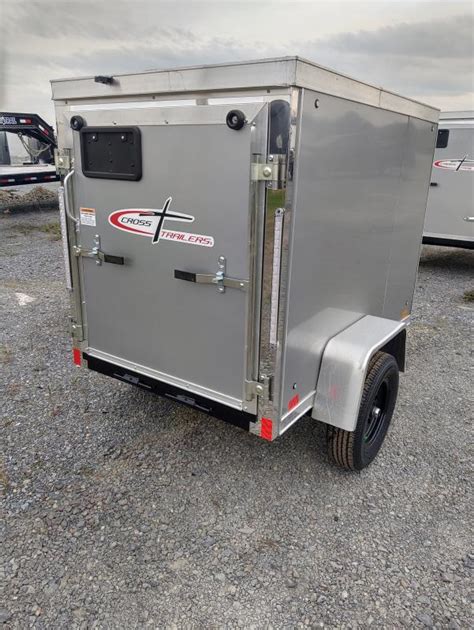 2024 Cross Trailers 4X6 2K RAMP DOOR Cargo / Enclosed Trailer | New and ...