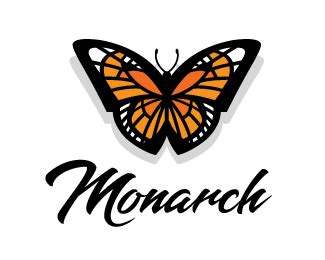 Monarch Butterfly Logo