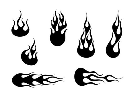 Hot Race Fire Flame Silhouette (PNG Transparent) | OnlyGFX.com