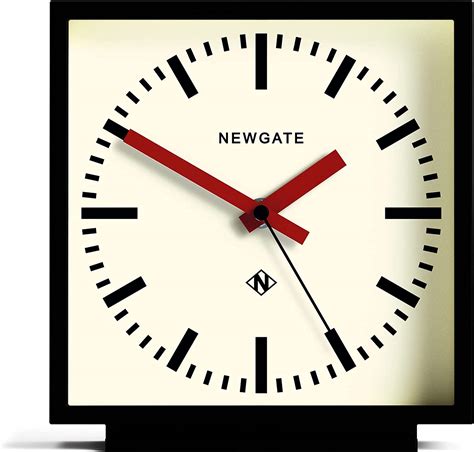 NEWGATE® Amp Silent Sweep Mantel Clock – ‘No Tick’ – A Modern ...