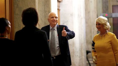 McCain gets standing ovation in return to Senate, says they're not ...