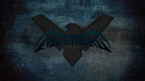 Nightwing Logo Wallpaper - WallpaperSafari