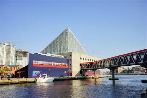 Baltimore Inner Harbor Aquarium Editorial Stock Image - Image of ...