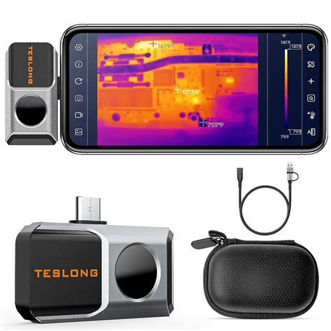 Thermal Camera Android - Teslong Thermal Imaging Camera with 256x192 ...