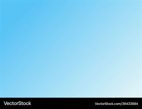 Sky blue gradient background for advertisement Vector Image