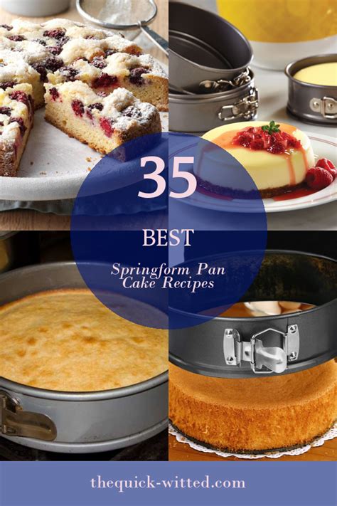 35 Best Springform Pan Cake Recipes - Home, Family, Style and Art Ideas