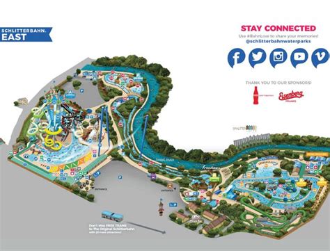 Waterpark Map, Directions & Free Parking | Schlitterbahn New Braunfels ...