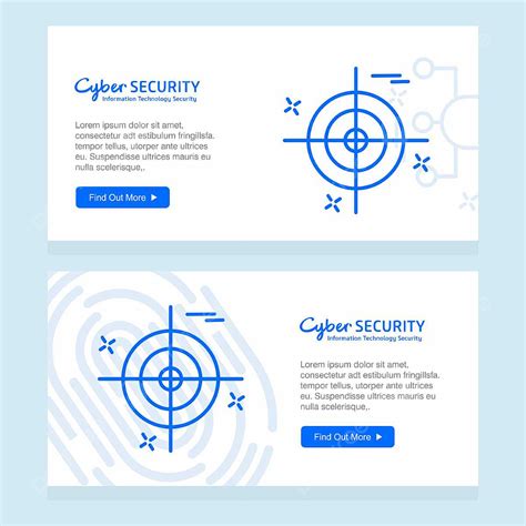 Cyber Security Banner Design Vector, Security, Cyber, Background PNG ...