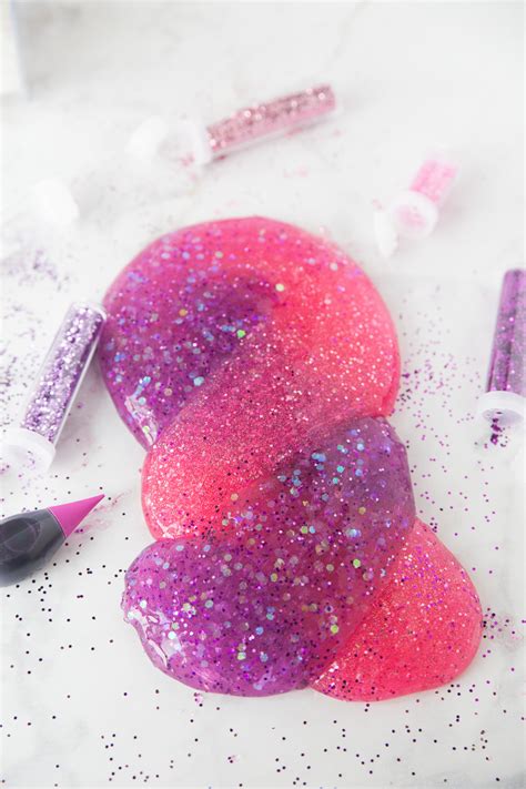 How to Make Gorgeous Glitter Slime! - Preschool Inspirations