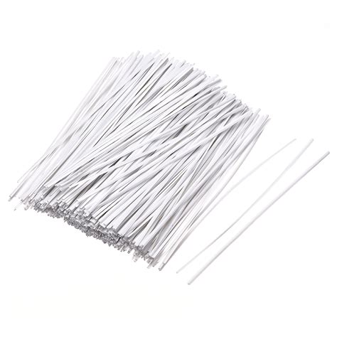 4 Inch Paper Twist Ties Long Stronger Cable Ties White 500pcs - Walmart ...