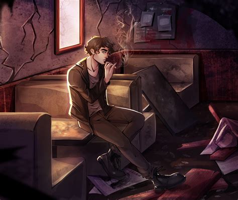 ArtStation - Smoking man