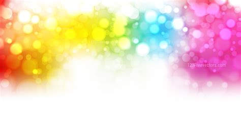 Colorful Bokeh Background