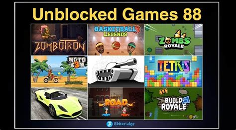 260 Best Unblocked Games 88 – Play and Enjoy Popular Games