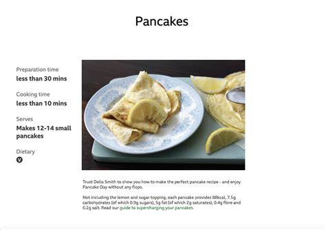 Delia Smith Pancake Recipe