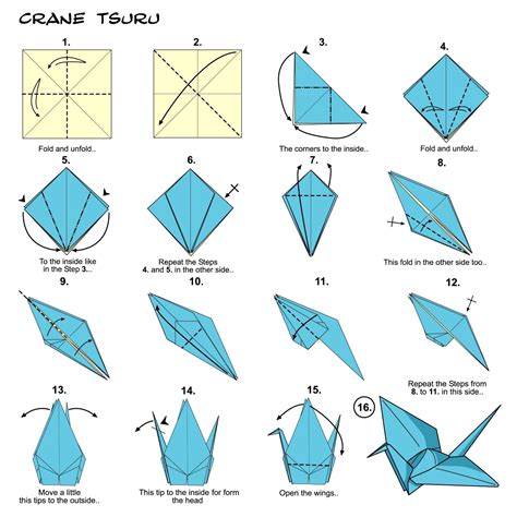 Origami Instructions Crane