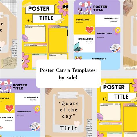 Canva Editable/printable Poster Template instagram Social - Etsy