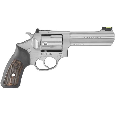 Ruger SP101, Revolver, .357 Magnum, Centerfire, 4.20" Barrel, Fiber ...