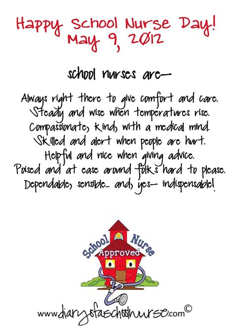 diary of a school nurse blog.school nurse and school health related ...