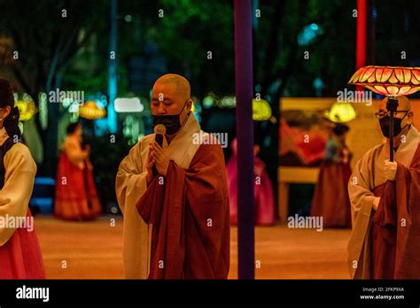 2021 South Korean Lantern Festival, Jogyesa Buddhist Temple, Seoul ...