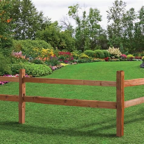 Non Wood Split Rail Fence - Black Locust Split Rail Fence Wood Split ...