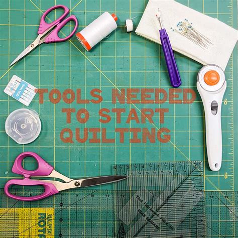 11 Quilting Tools You Need To Start Quilting Today - The Quilting Room ...