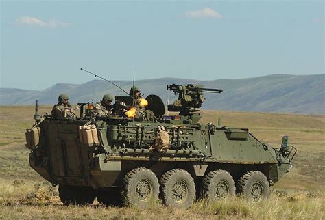 Stryker | armored vehicle | Britannica