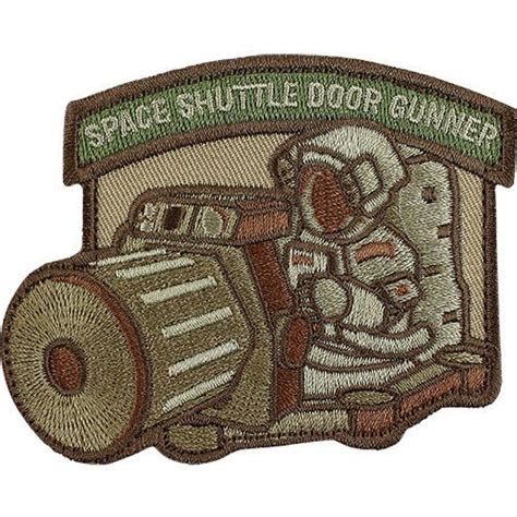 Space Shuttle Door Gunner MultiCam (OCP) Patch | Patches, Tactical ...