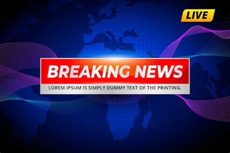 Free Breaking News Video Template - Free Templates Printable