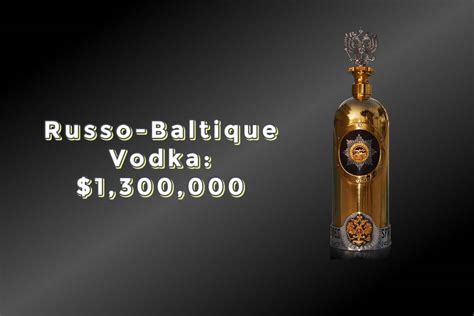 The 10 Most Expensive Vodka Bottles Ever Sold (2022)