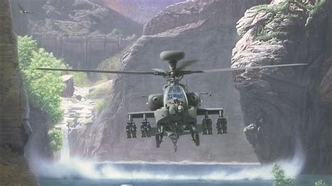 Apache Helicopter Wallpaper - Apache Helicopter Ah 64d Attack Military ...