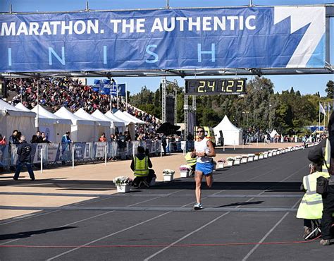 Best Marathon Finish Line Stock Photos, Pictures & Royalty-Free Images ...