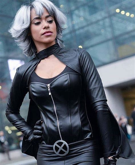 BlackKrystel as Storm at New York Comic Con 2015 Storm Costume, Storm ...