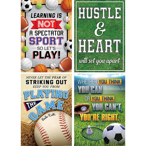 TeachersParadise - Teacher Created Resources Sports Quotes Posters, 13 ...