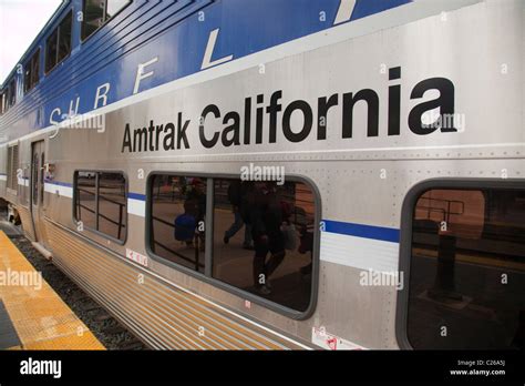 Amtrak California Pacific Surfliner train Stock Photo - Alamy