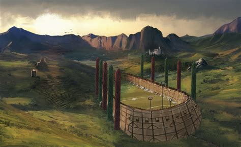 Hogwarts Quidditch stadium | Hogwarts quidditch, Hogwarts, Quidditch ...